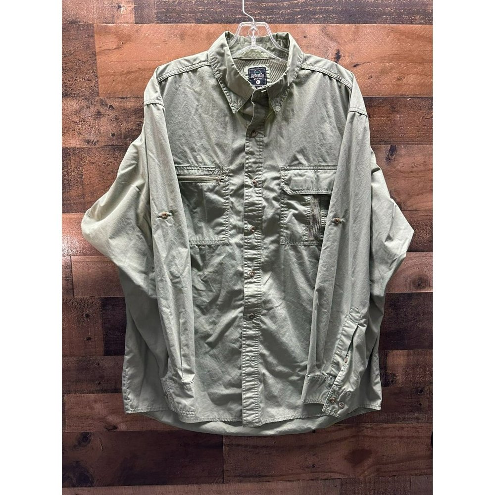 RedHead Men's Long Sleeve Button‎ Up Size Large